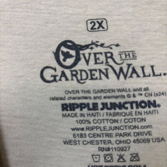 Cartoon Network Over the garden Wall Wirt and Greg Tee 2X - Picture 4 of 5